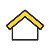 屋根のアイコン